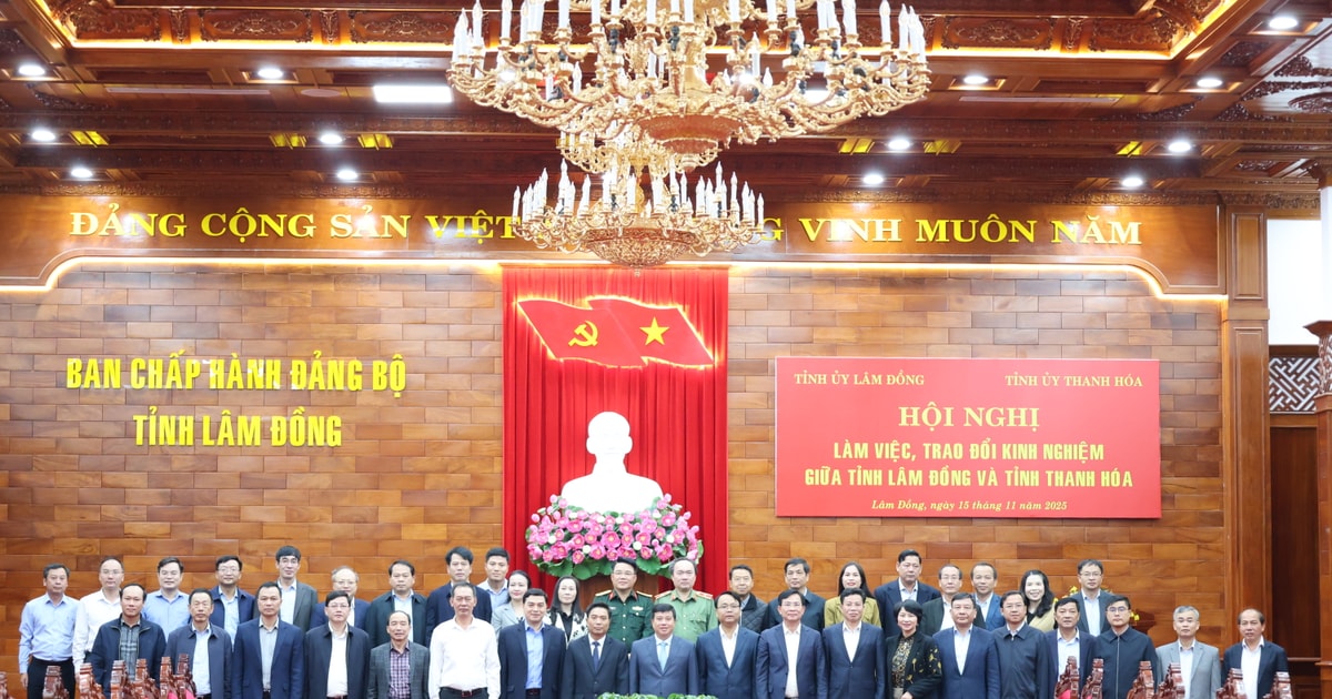 Tăng cường kết nối mối quan hệ hợp tác giữa Lâm Đồng và Thanh Hóa