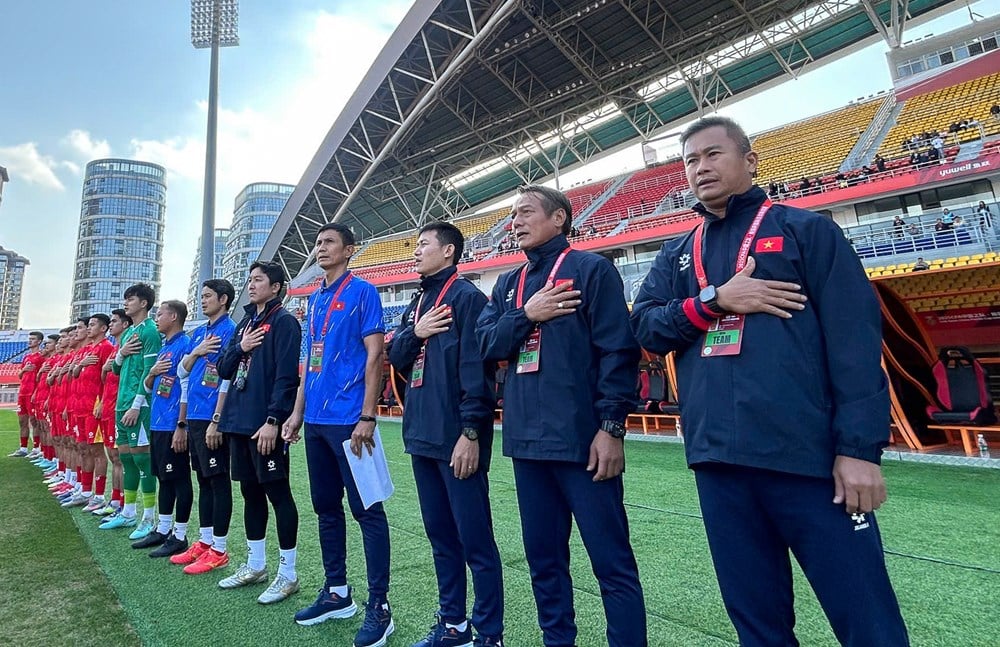 គ្រូបង្វឹក U22 វៀតណាម និយាយអ្វីខ្លះ ក្រោយចាញ់ U22 Uzbekistan? - រូបថត 1