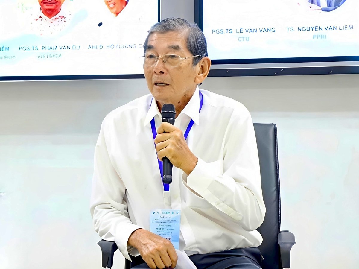 O engenheiro Ho Quang Cua afirmou que o atual processo de reconhecimento de pesticidas biológicos é muito difícil. Foto: Kim Anh. Kỹ sư Hồ Quang Cua khẳng định, khâu công nhận thuốc BVTV sinh học hiện nay quá khó. Ảnh: Kim Anh.