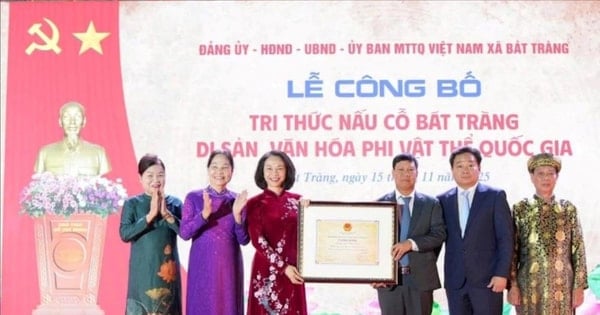"Tri thức nấu cỗ Bát Tràng” là Di sản văn hóa phi vật thể quốc gia
