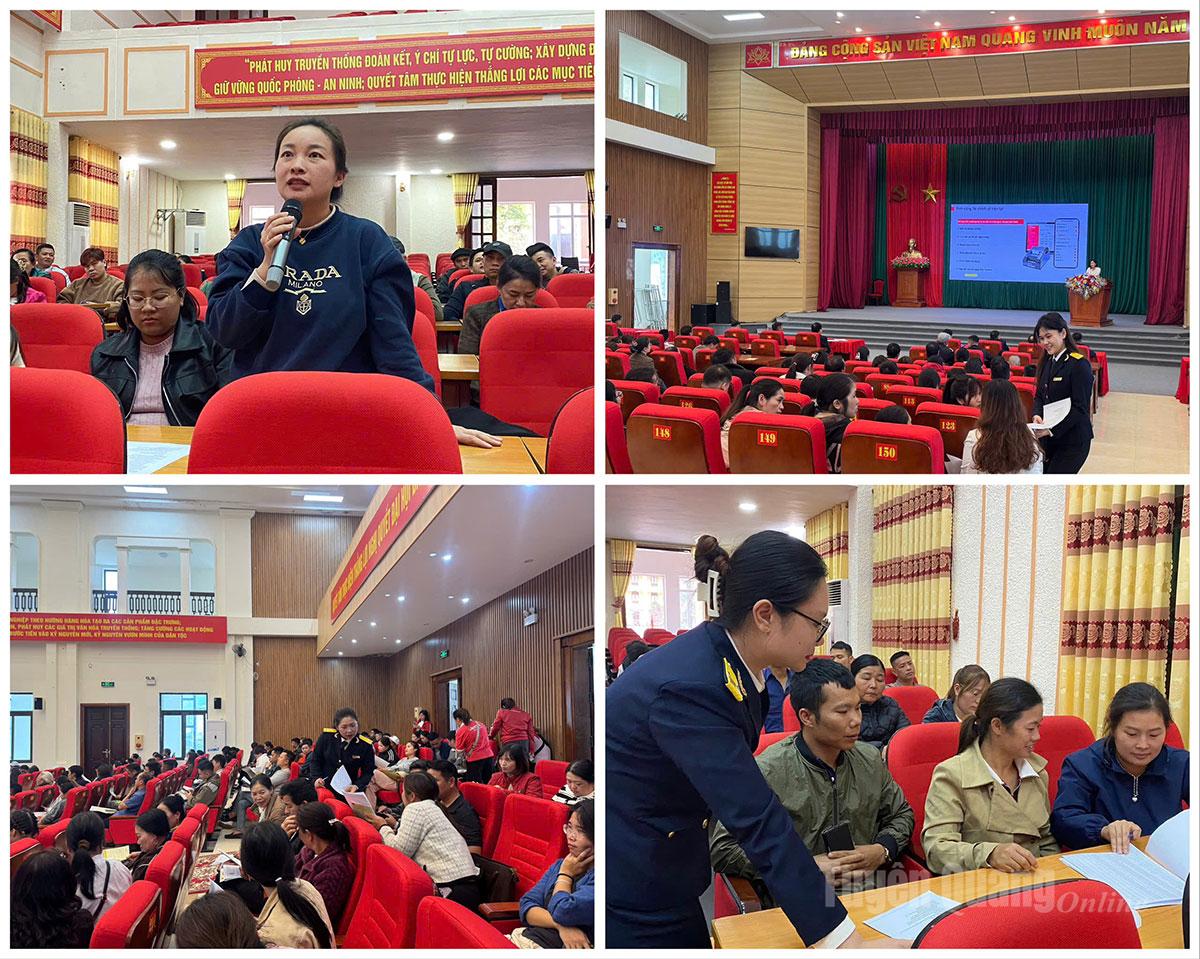 Skatteansvarlige på Base 8 har en dialog, svarer på spørsmål og støtter skattebetalere.