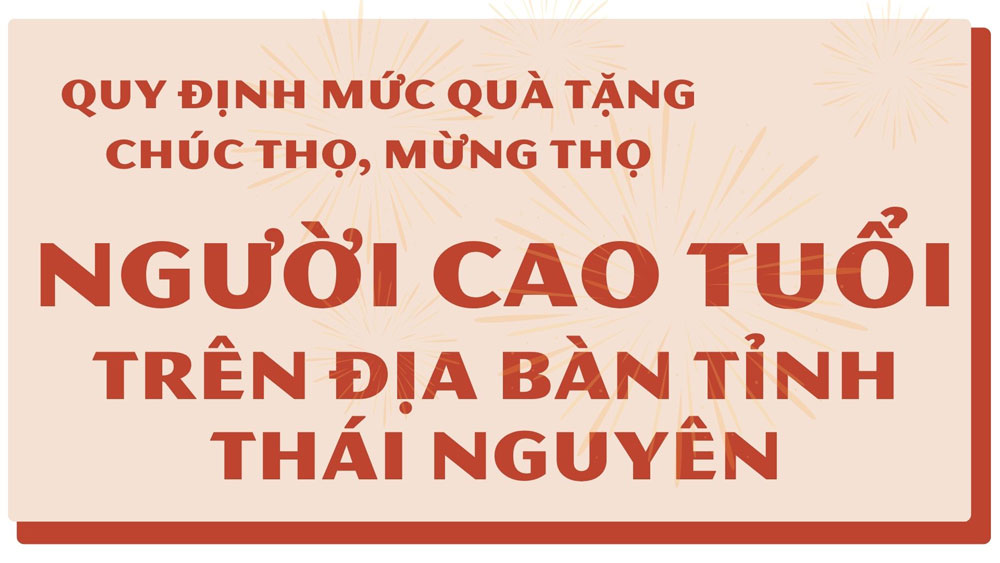 Quy định mức quà tặng chúc thọ, mừng thọ người cao tuổi