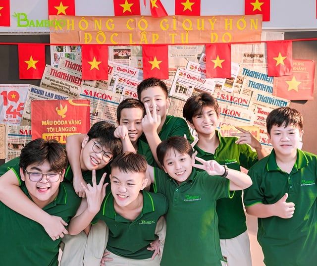 Giáo dục hiện đại tại Bamboo School: Hạnh phúc và công nghệ đồng hành cùng nhau - Ảnh 1.