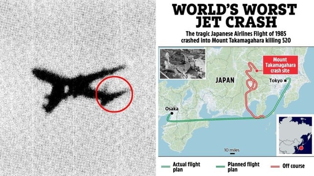 Bức ảnh ám ảnh trong vụ tai nạn máy bay khiến 520 người thiệt mạng - Ảnh 1.