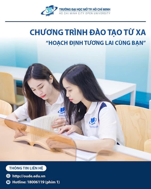 Ho Chi Minh City Open University är en pionjär inom öppen utbildning och distansundervisning - Foto 1. Trường ĐH Mở TP . HCM tiên phong trong giáo dục Mở và đào tạo từ xa - Ảnh 1.