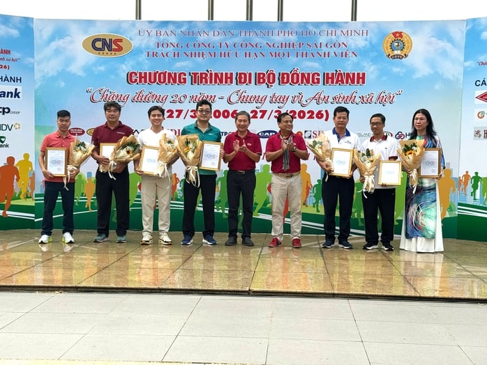 Tổng Công ty Công nghiệp Sài Gòn đi bộ đồng hành vì an sinh xã hội - Ảnh 6.