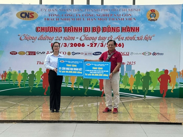 Tổng Công ty Công nghiệp Sài Gòn đi bộ đồng hành vì an sinh xã hội - Ảnh 7.