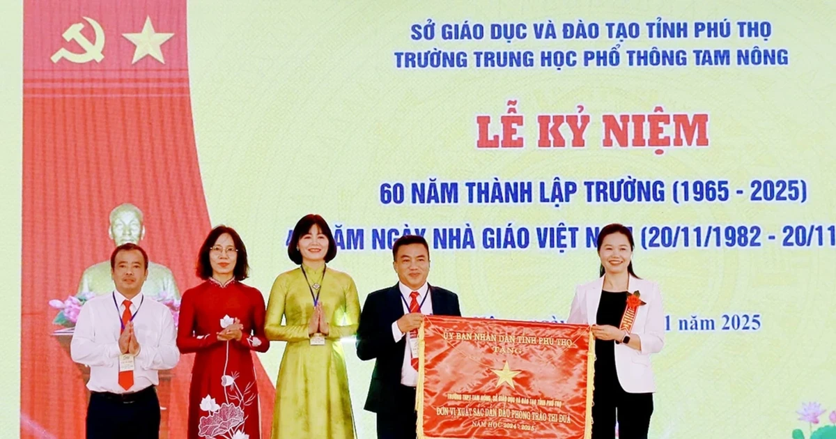 Tự hào 60 năm xây dựng và trưởng thành Trường THPT Tam Nông, Phú Thọ