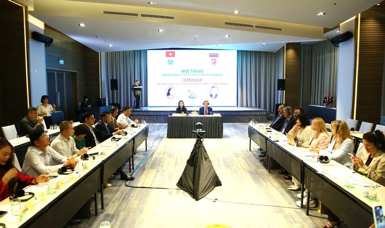 Versterking van de samenwerking tussen Vietnam en de Russische Federatie op het gebied van notariële akten - Foto 1. Tăng cường hợp tác Việt Nam-Liên bang Nga trong lĩnh vực công chứng- Ảnh 1.