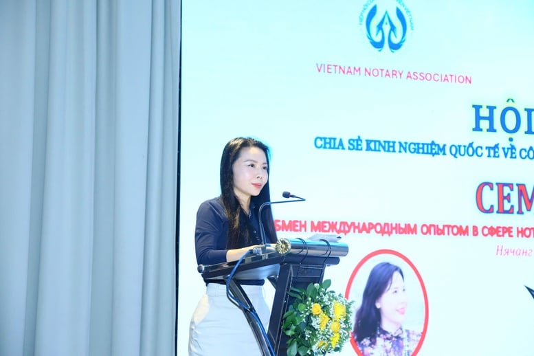 Versterking van de samenwerking tussen Vietnam en de Russische Federatie op het gebied van notariële akten - Foto 2. Tăng cường hợp tác Việt Nam-Liên bang Nga trong lĩnh vực công chứng- Ảnh 2.
