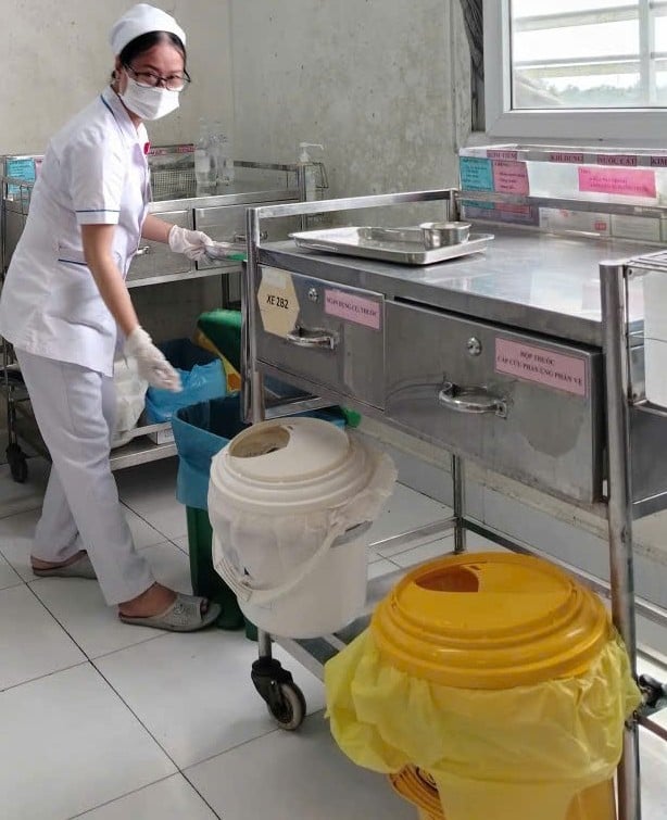Câu chuyện quản lý chất thải y tế ở Bệnh viện Nhi đồng Cần Thơ- Ảnh 2.