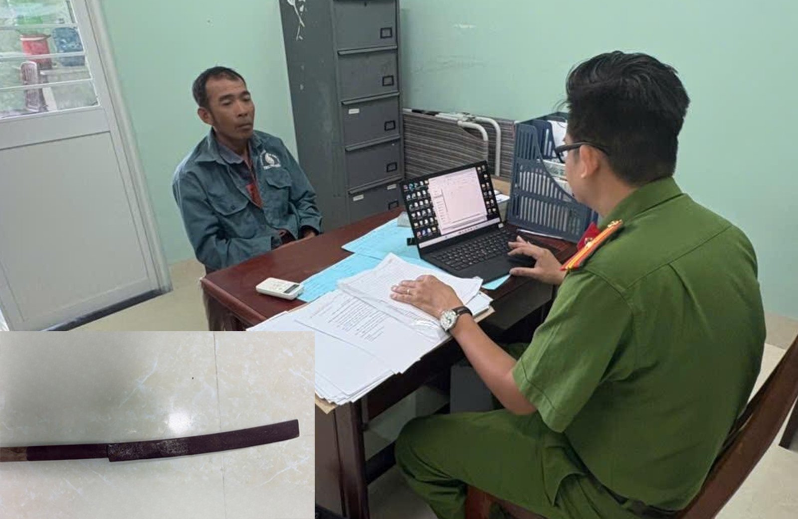 Arrest of suspect who slashed neighbor for singing karaoke loudly late at night