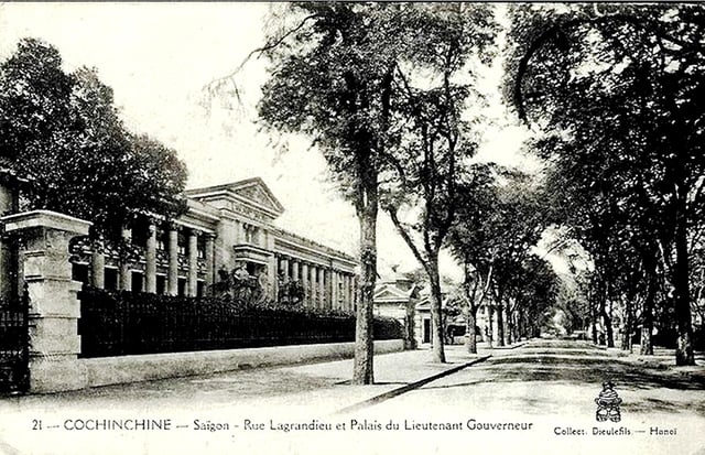 Crónica de viaje del antiguo Saigón: Historia de la construcción del Palacio del Gobernador de Cochinchina - Foto 3. Sài Gòn xưa du ký: Chuyện xây dinh Thống đốc Nam kỳ- Ảnh 3.