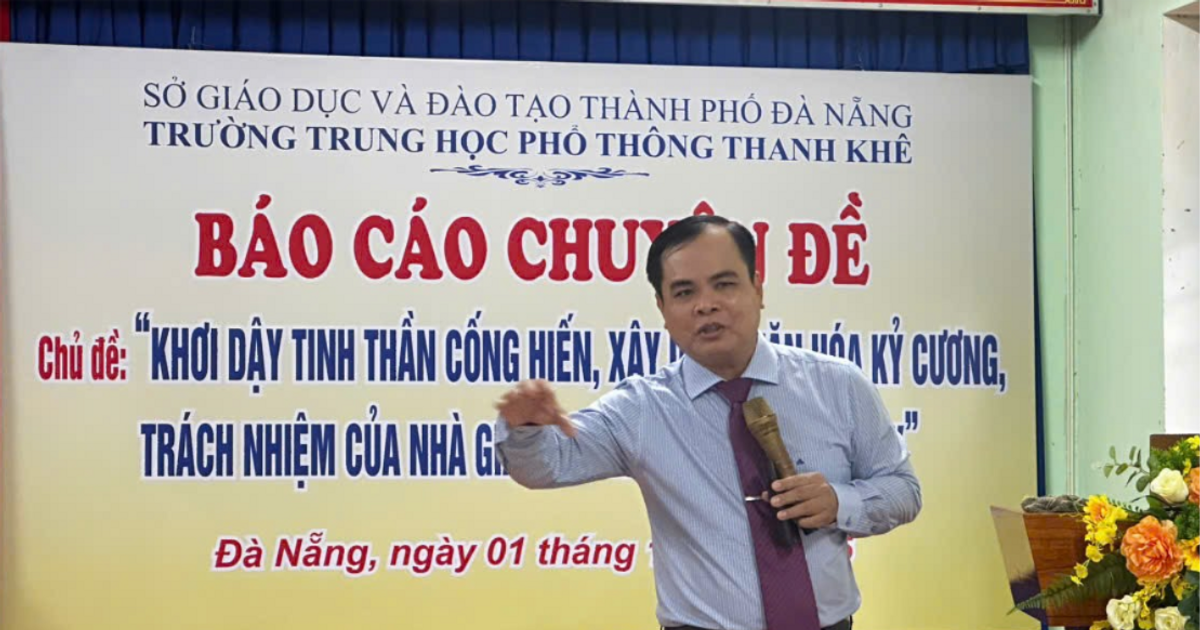 Người thầy truyền cảm hứng từ những điều giản dị