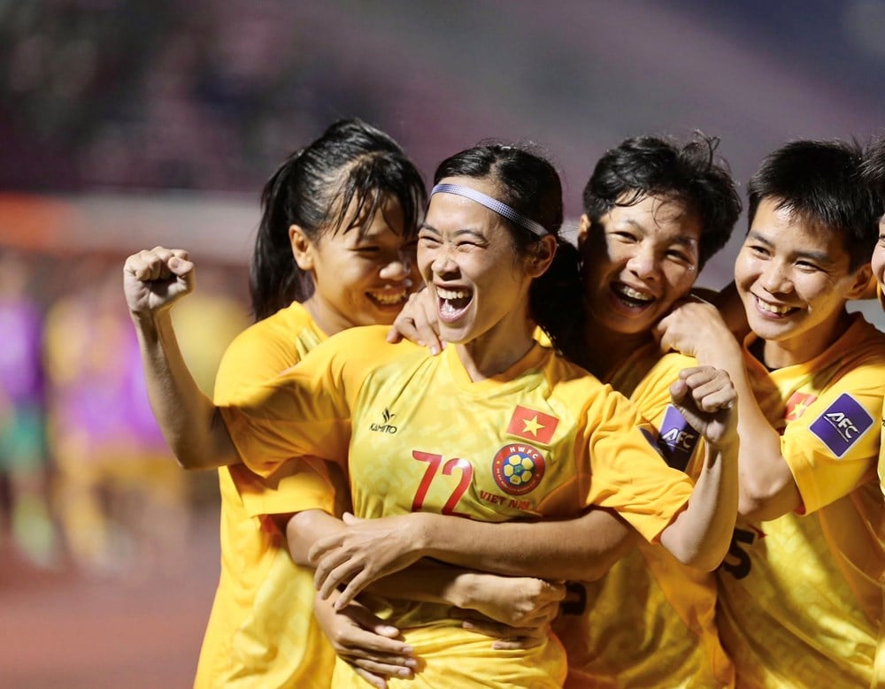 Ho Chi Minh City Women's Club gör sitt första mål i