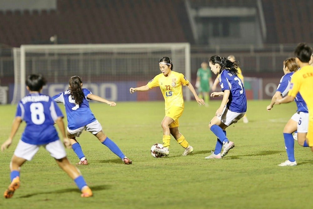 Ho Chi Minh City Women's Club gör sitt första mål i