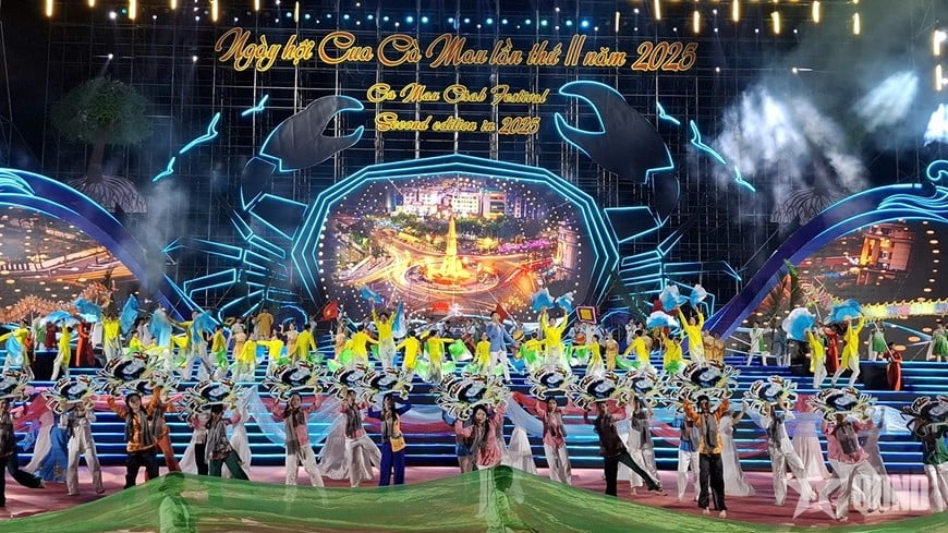 Chương trình nghệ thuật với chủ đề Cua Cà Mau Hương rừng - Vị biển.