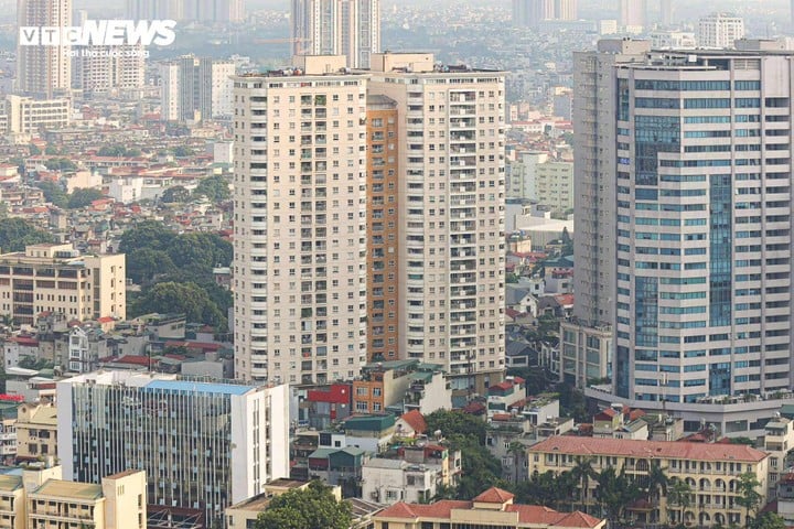 ہو سکتا ہے اپارٹمنٹ کی قیمتیں عروج پر ہوں اور ٹھنڈی ہونے والی ہوں۔ (تصویر تصویر: Minh Duc)