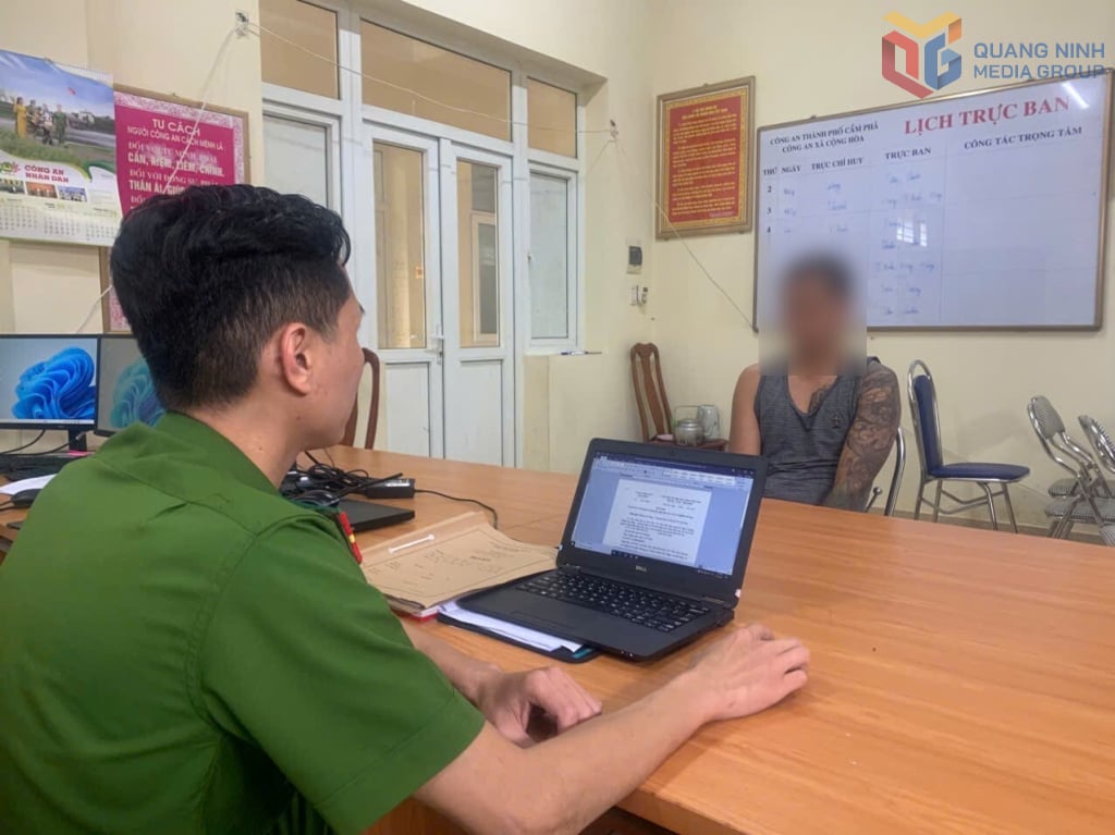 Politiet i Hai Hoa kommune jobber med narkotikarelaterte personer.