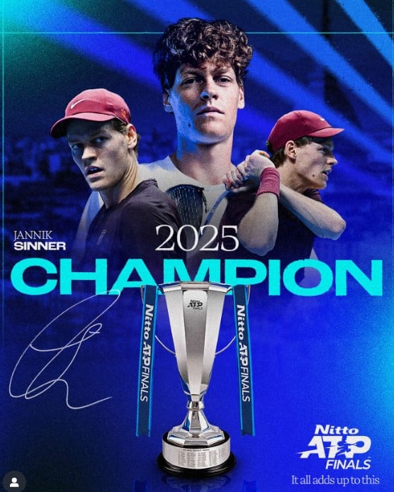 ATP Tour Finals 2025: “Kẻ hủy diệt” Sinner vô địch tuyệt đối - Ảnh 4.