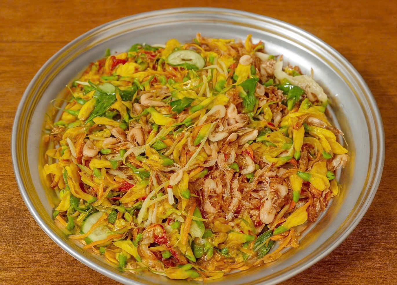 5 món ngon từ bông điên điển - quà tặng mùa nước nổi