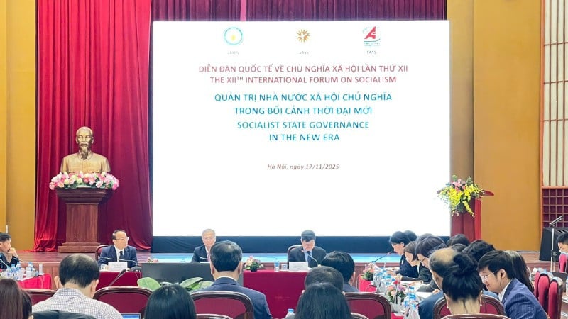 Zahájení 12. mezinárodního fóra o socialismu.