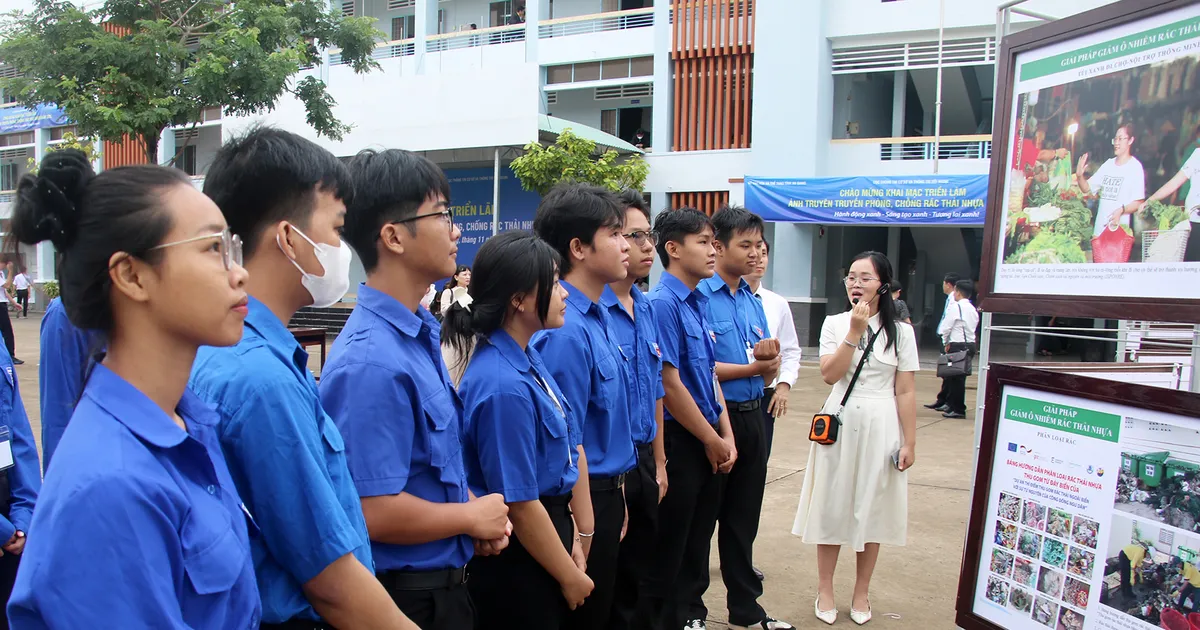 An Giang: Truyền tải thông điệp chung tay phòng, chống rác thải nhựa