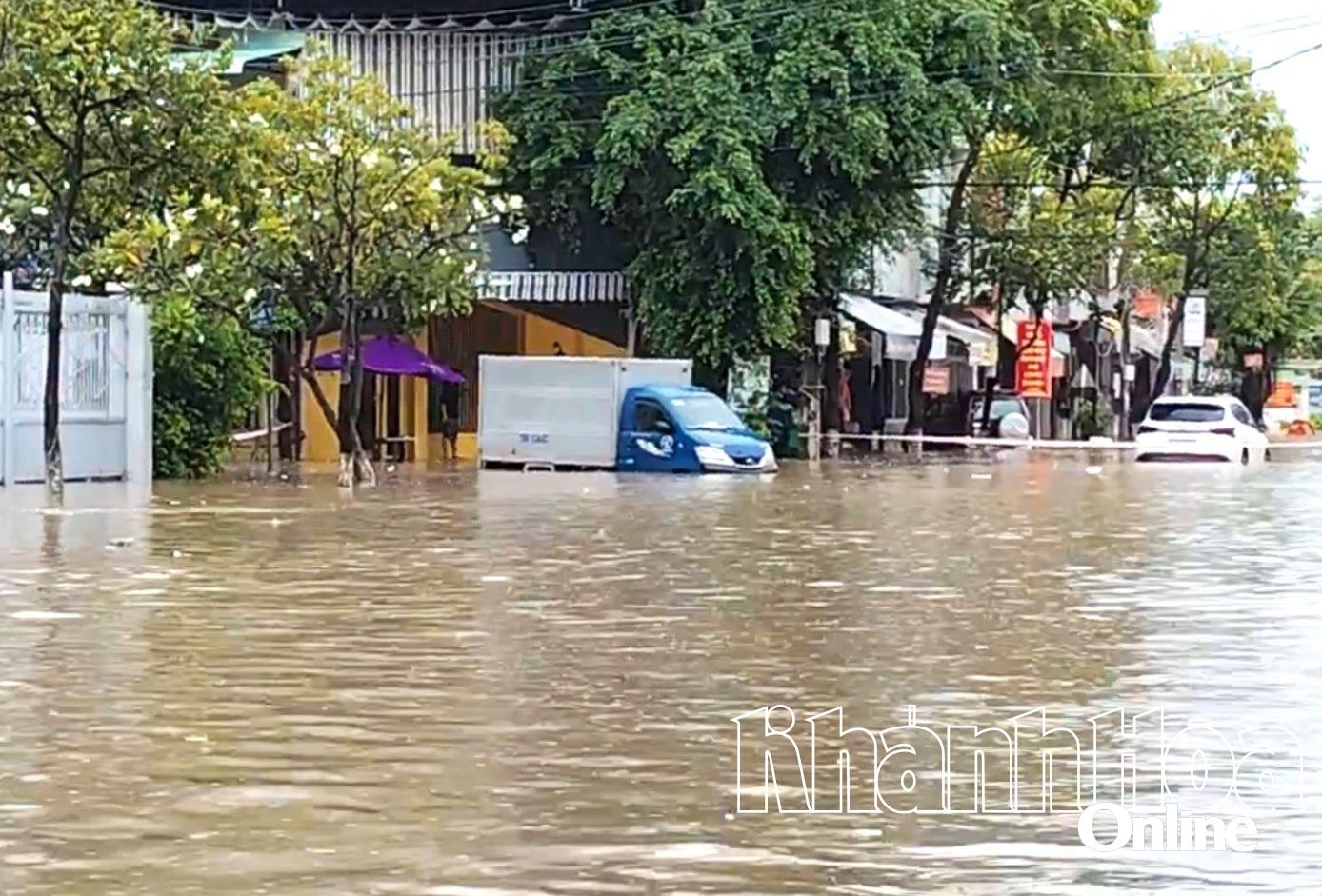 Khu vực đường Điện Biên Phủ.