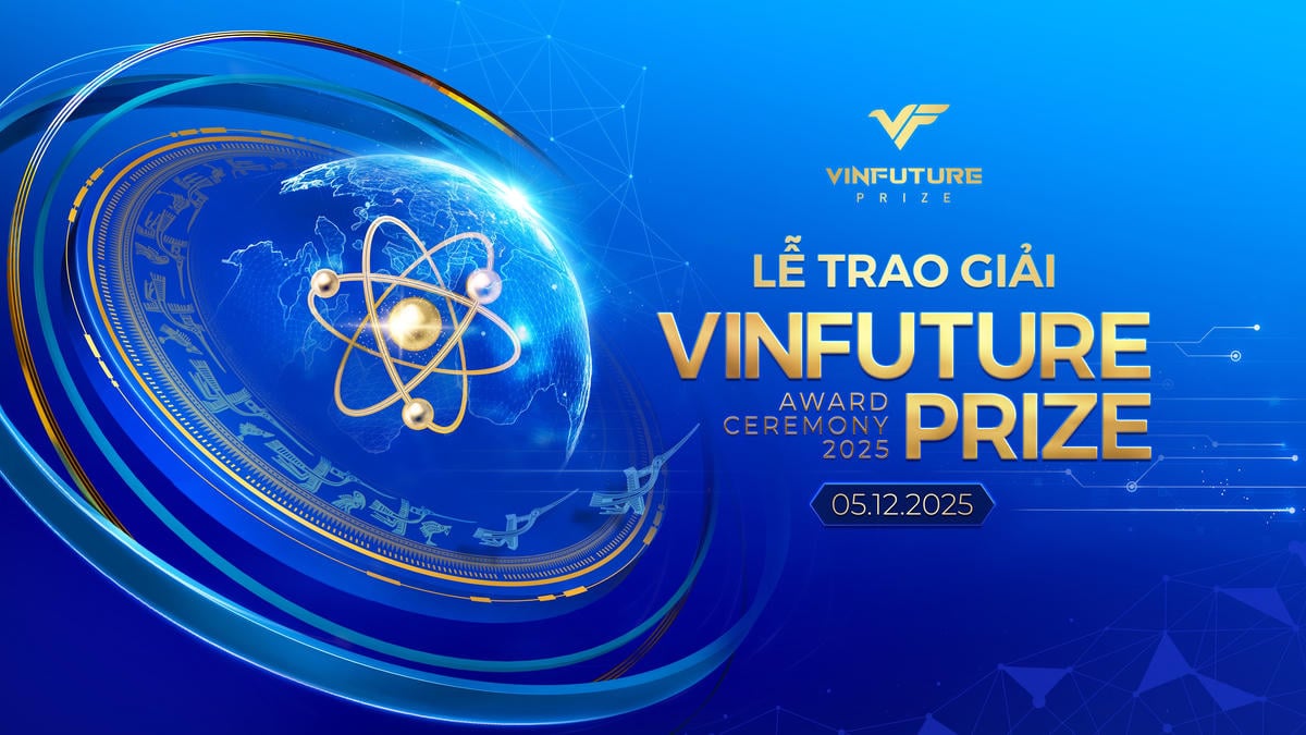 ພິທີມອບລາງວັນ VinFuture 2025 ຈະດຳເນີນໃນຕອນຄ່ຳວັນທີ 5/12/2025, ຢູ່ໂຮງລະຄອນ ຮ່ວານກ໋ຽມ, ຮ່າໂນ້ຍ. ພາບ: VFP.