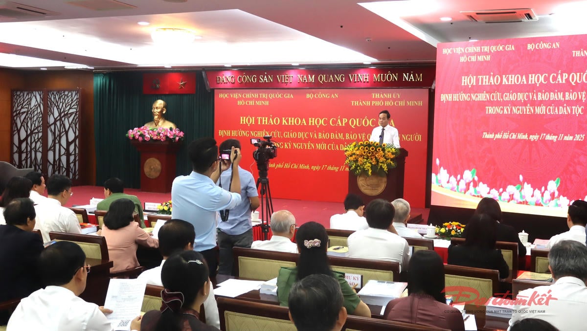 כנס מדעי לאומי בנושא זכויות אדם. צילום: הונג פוק.