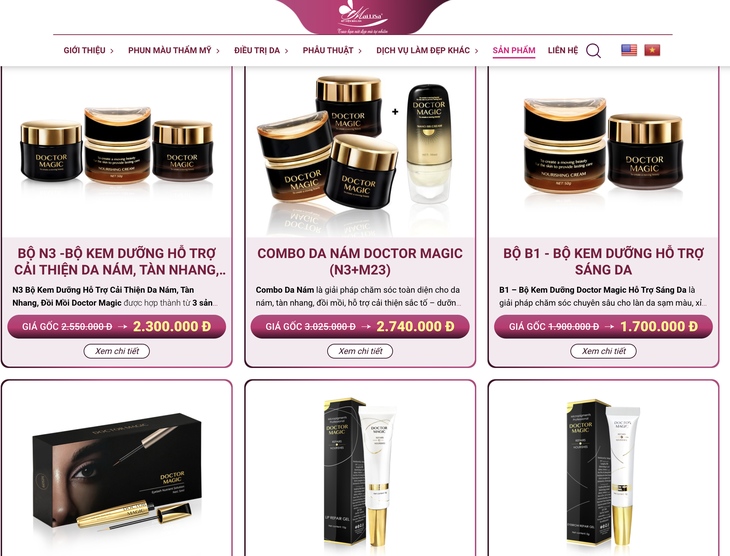 মেলিসার কতগুলি ডক্টর ম্যাজিক পণ্য স্বাস্থ্য মন্ত্রণালয় কর্তৃক লাইসেন্সপ্রাপ্ত? - ছবি ১। Mailisa - Ảnh 1.