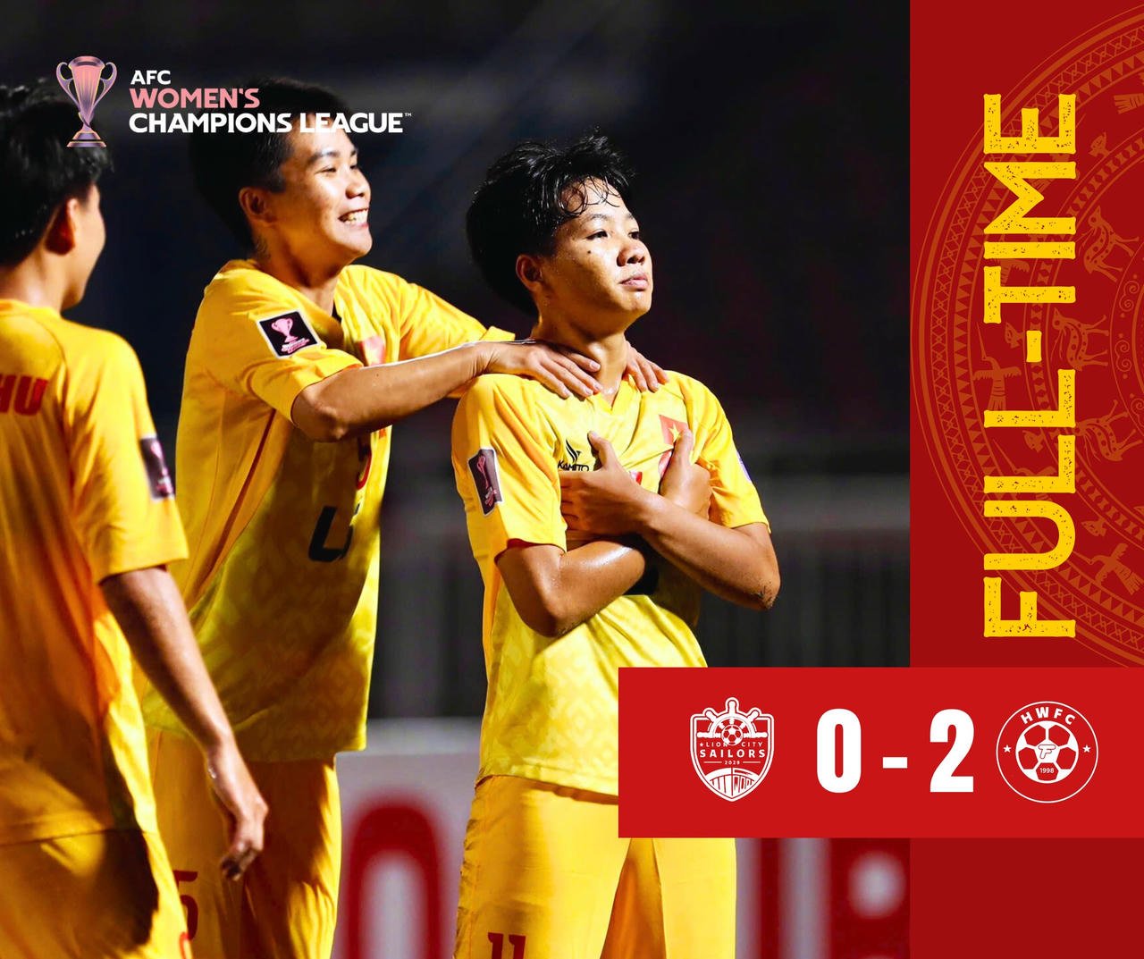 מועדון הנשים של הו צ'י מין סיטי העפיל לליגת האלופות של AFC לעונת 2025/26