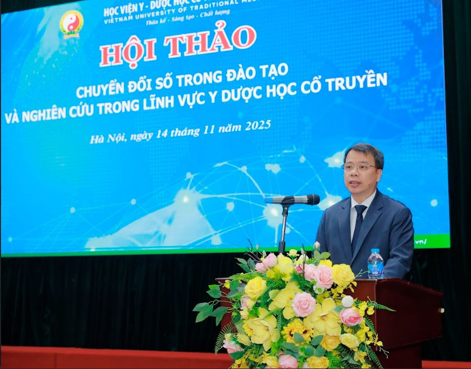 Chuyển đổi số trong đào tạo và nghiên cứu Y Dược học cổ truyền: Hướng tới Học viện số thông minh- Ảnh 1.