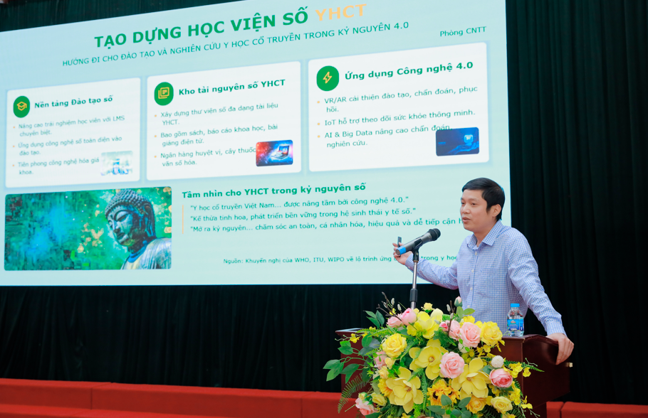 Chuyển đổi số trong đào tạo và nghiên cứu Y Dược học cổ truyền: Hướng tới Học viện số thông minh- Ảnh 3.