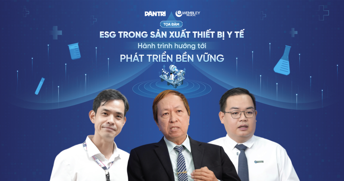 Nhiều thách thức để thực thi ESG trong sản xuất thiết bị y tế tại Việt Nam