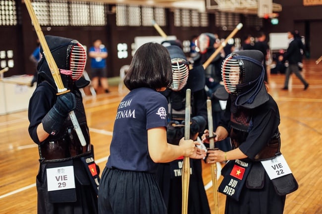 ভিয়েতনাম কেন্দো চ্যাম্পিয়নশিপ ২০২৫: প্রথম মৌসুমে ২৫০ জন ক্রীড়াবিদকে একত্রিত করা - ছবি ২। Giải Vô địch Kendo Việt Nam 2025: Quy tụ 250 VĐV trong mùa giải đầu tiên - Ảnh 2.