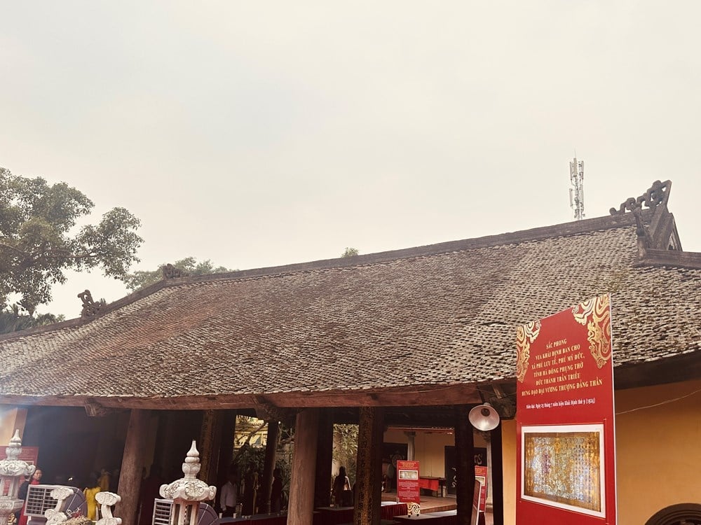Ett sekel av Trandynastins tempel - Historiskt och andligt märke på My Duc-landet - foto 8
