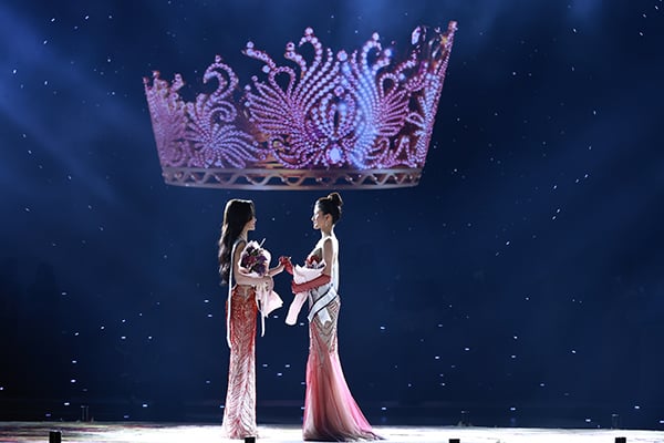 nhan sắc Hoa hậu Trần Minh Phương - Ảnh 2.