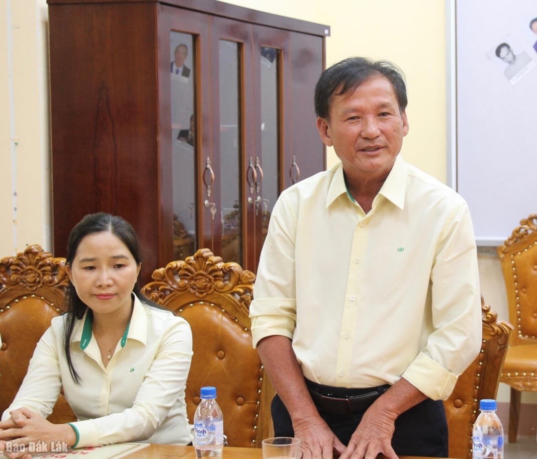 លោក Le Thanh Hoang តំណាងក្រុមហ៊ុន Truong Hai Group បានផ្ញើសាររំលែកទុក្ខជូនខេត្ត Dak Lak។