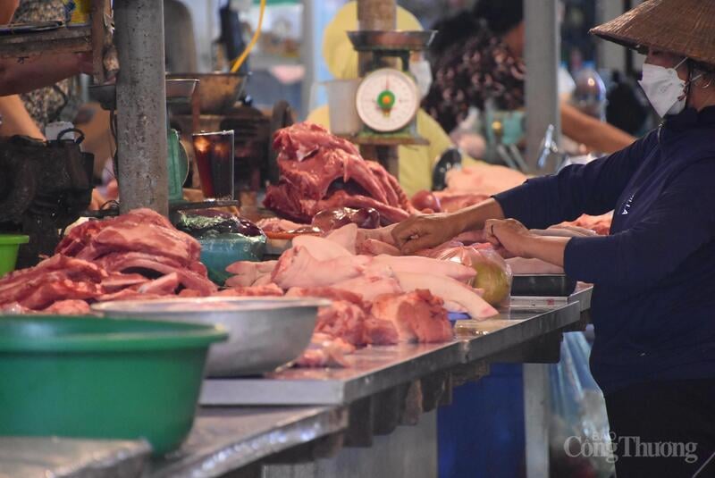 Для проактивного постачання свинини тваринницькі підприємства та системи дистрибуції розробили плани резервування. Фото: Хоанг Чіен