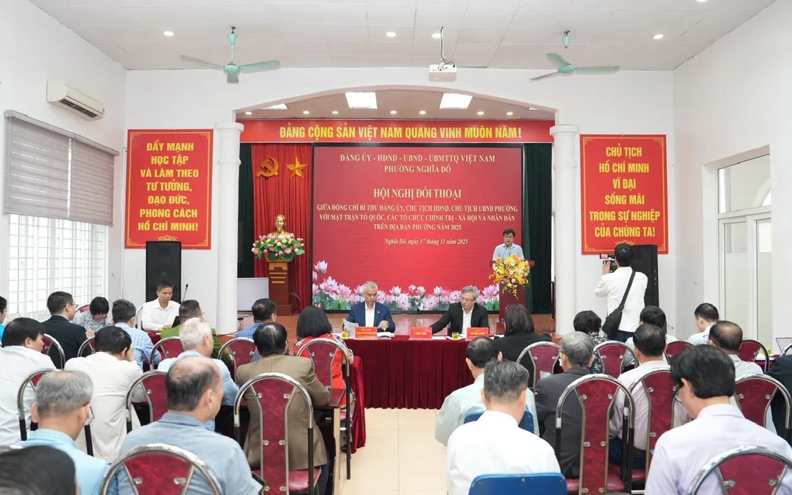 صحنه کنفرانس Quang cảnh Hội nghị