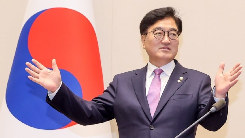 Woo Won Shik, président de l'Assemblée nationale de Corée du Sud. (Photo : VGP)