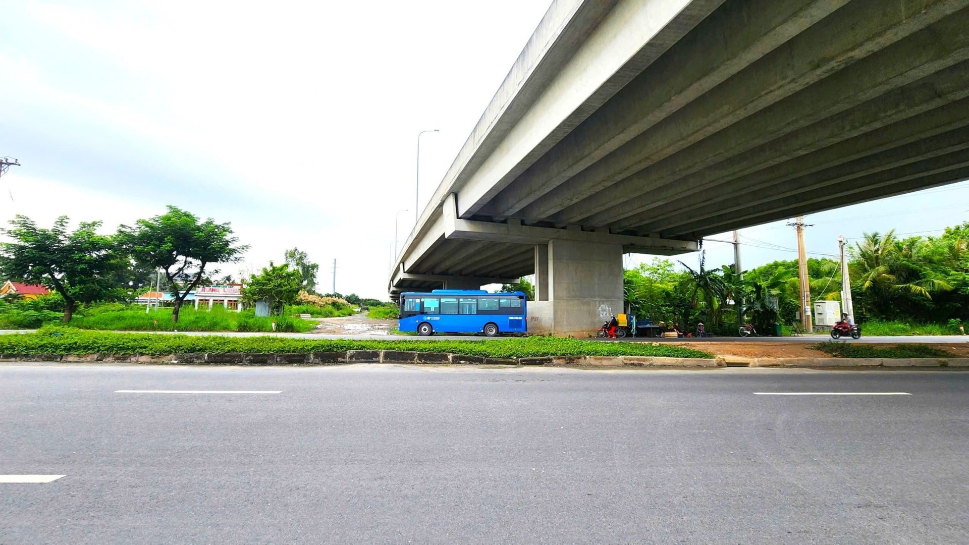 Obszar skrzyżowania ulicy Rung Sac i autostrady Ben Luc - Long Thanh oraz mostu Can Gio w przyszłości.