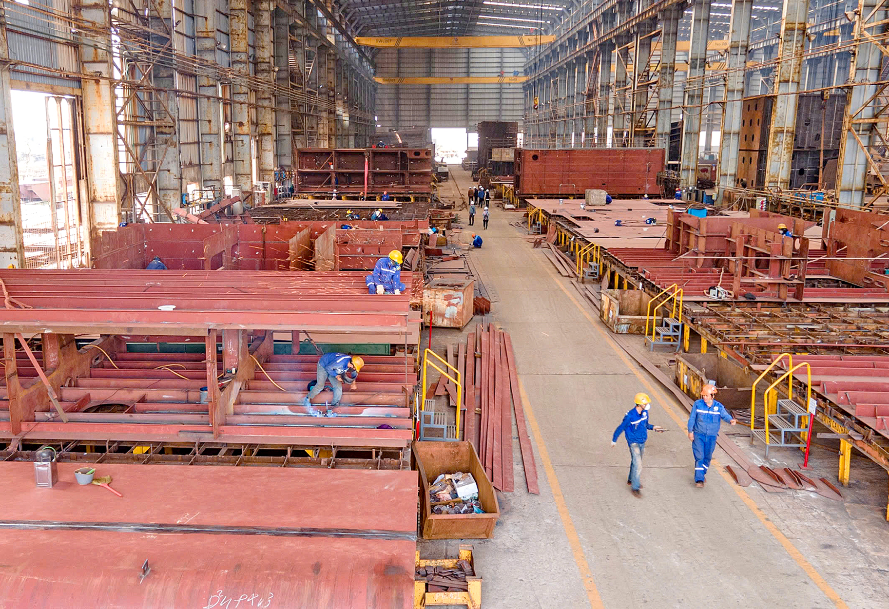 Đơn hàng lớn tạo đà mới cho ngành đóng tàu Hải Phòng