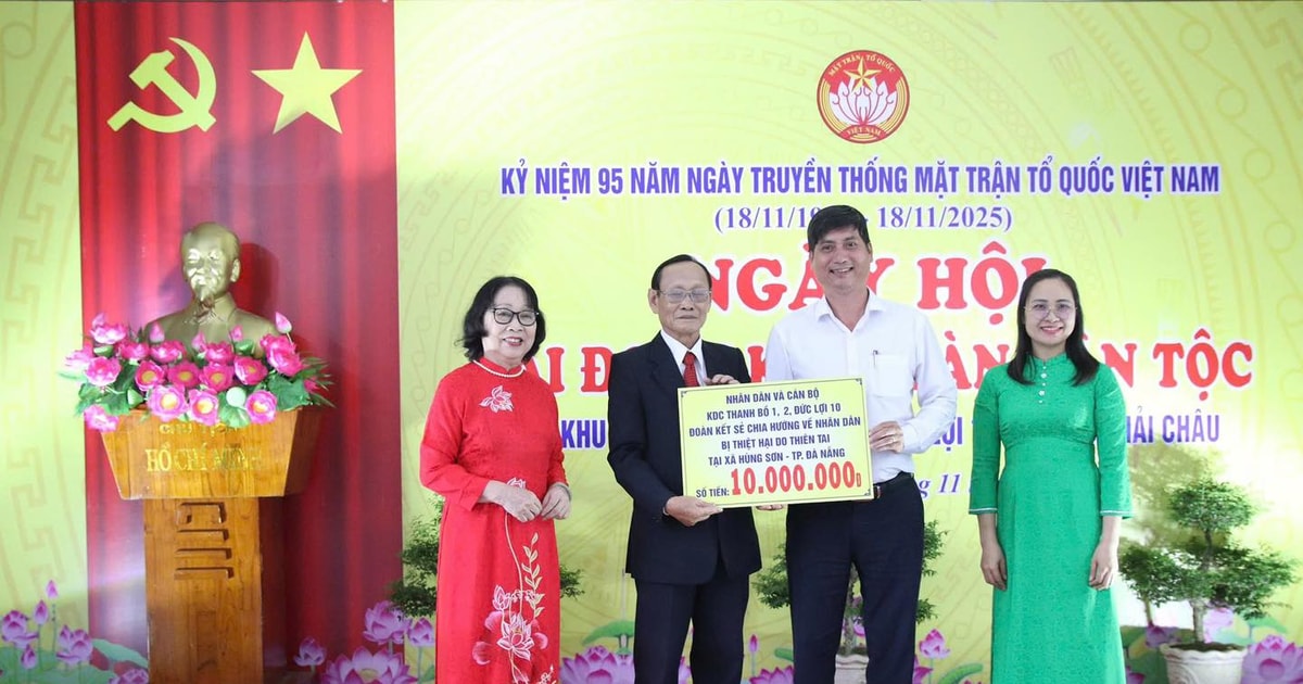 Lan tỏa tinh thần sẻ chia, củng cố niềm tin trong nhân dân