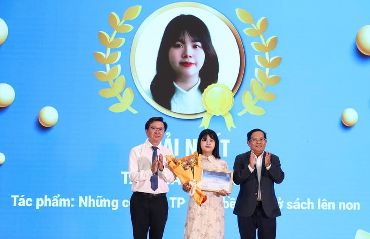 Bài viết về dự án Sách hay cho học sinh tiểu học đoạt giải nhất cuộc thi 'Người thầy kính yêu' - Ảnh 2.