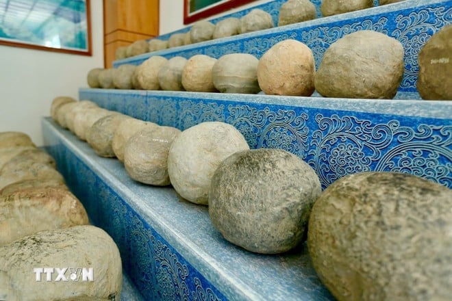 Đào khảo cổ sâu lòng đất ở một kinh đô cổ hoành tráng, xây dựng năm 1397 ở Thanh Hóa, đây là hiện vật lạ thấy nhiều nhất