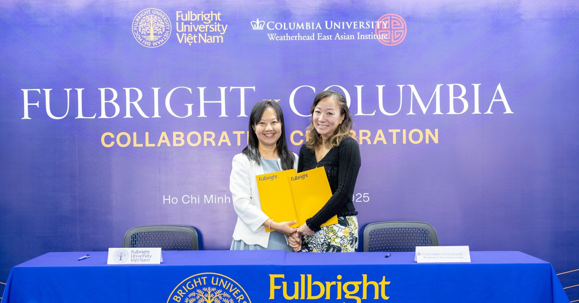 Trường Đại học Fulbright Việt Nam ký hợp tác với Đại học Columbia, Hoa Kỳ