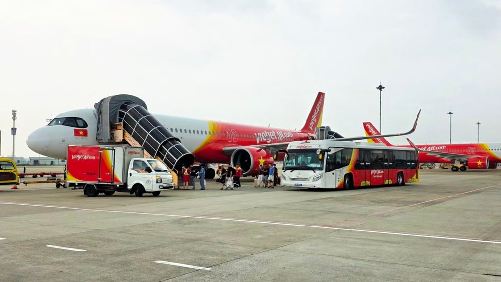 מגרש שירות עצמי של Vietjet, מוכן לעונת השיא של סוף השנה - 1