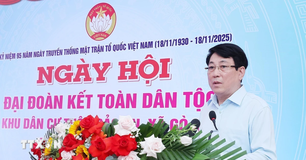 Chủ tịch nước: Tinh thần đoàn kết đã giúp dân tộc Việt Nam vượt qua mọi khó khăn